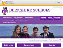 Tablet Screenshot of berkshireschools.org
